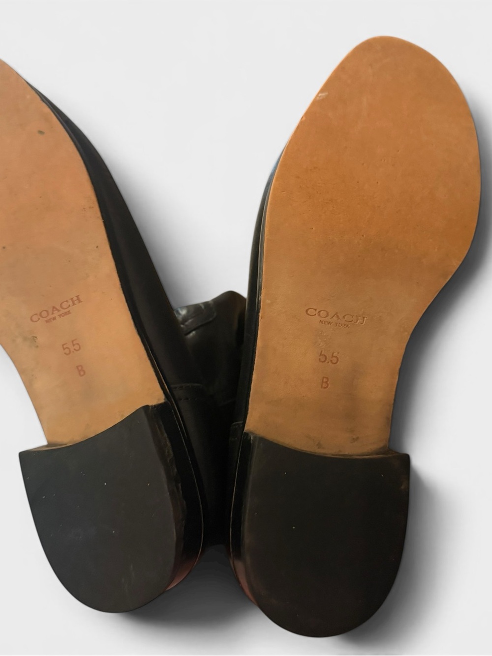 Authentic Coach Leather Boots Black Size 5.5 - Picture 4 of 4